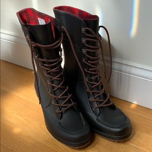 Tretorn Plask wedge rain boot